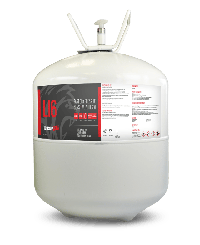 Tensorgrip L16 Fast Dry Pressure Sensitive Adhesive 22 L canister