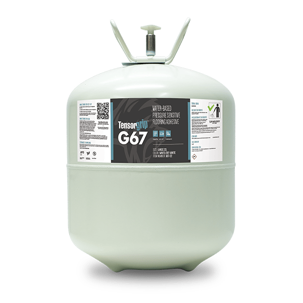 Tensorgrip G67 Water-Based Pressure Sensitive Flooring Adhesive