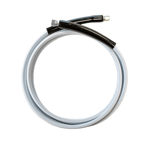 Quin M180-8 White Flexible Hose for Non-Flam Adhesive 8'