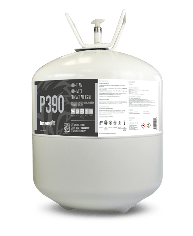 Tensorgrip P390 Non-Flam Non-Mecl Contact Adhesive 22L canister